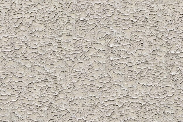 Foto het betonnen oppervlak is wit reliëf naadloze textuur