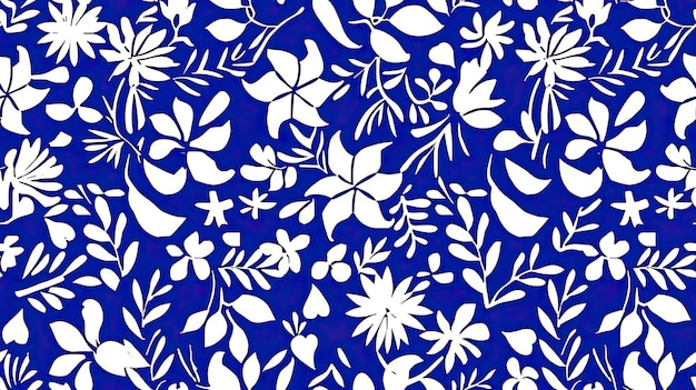 Het blauw-witte patroon is van de bloemencollectie.