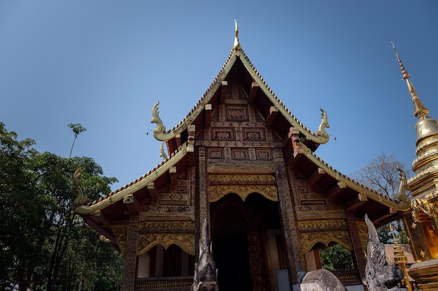 Het centrale en oude deel van de stad Chiang Mai Thailand