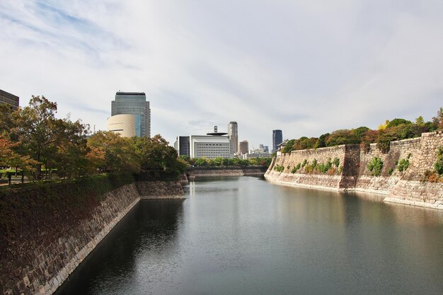 Het centrum van Osaka Japan