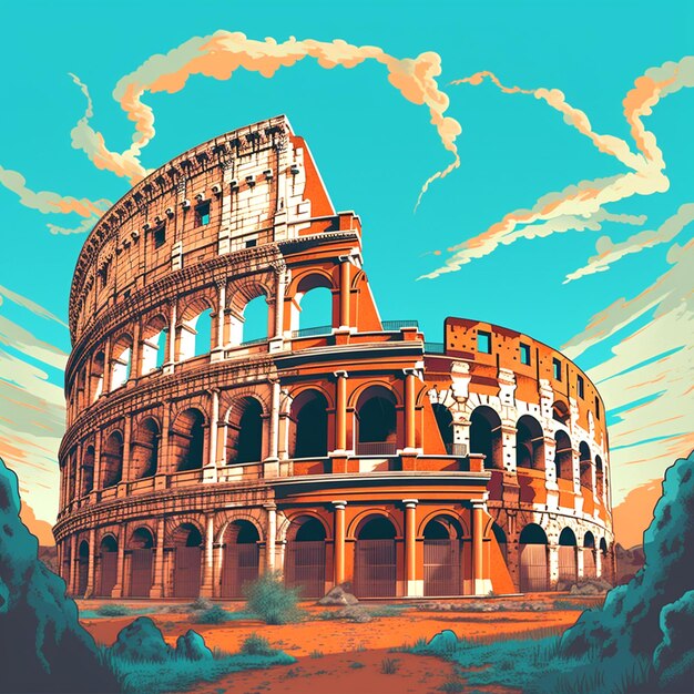 Het Colosseum in Rome