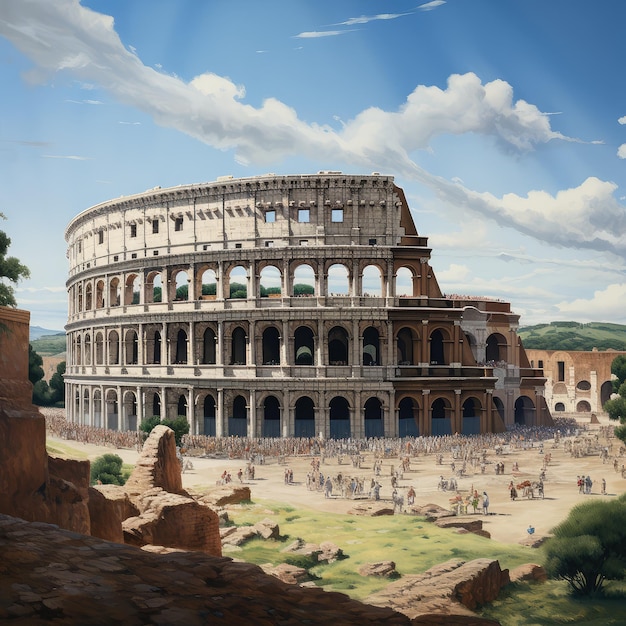 het colosseum Rome