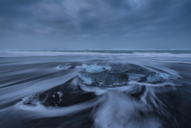 Het diamantstrand ijsland