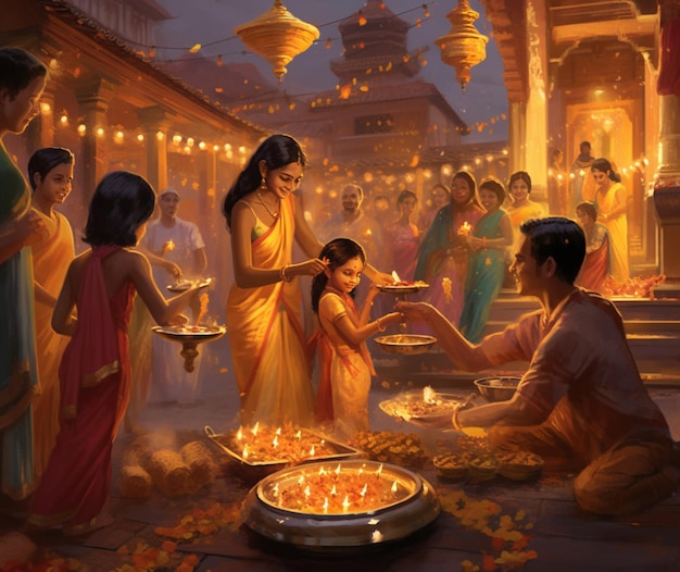 Het Diwali-feest