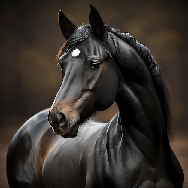 Het donkere paard.