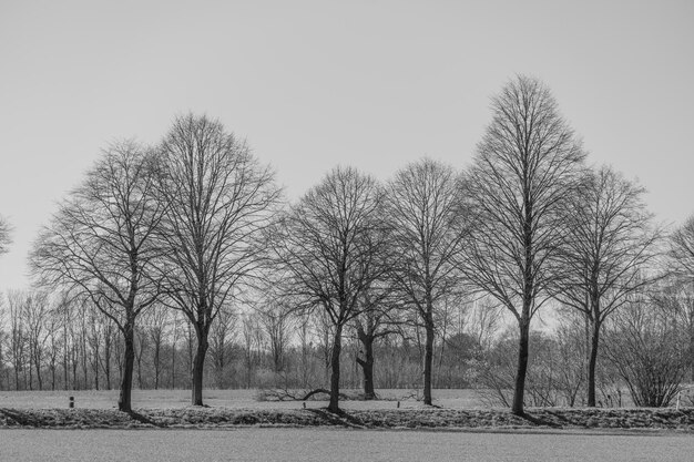 het dorp Weseke in Westfalen