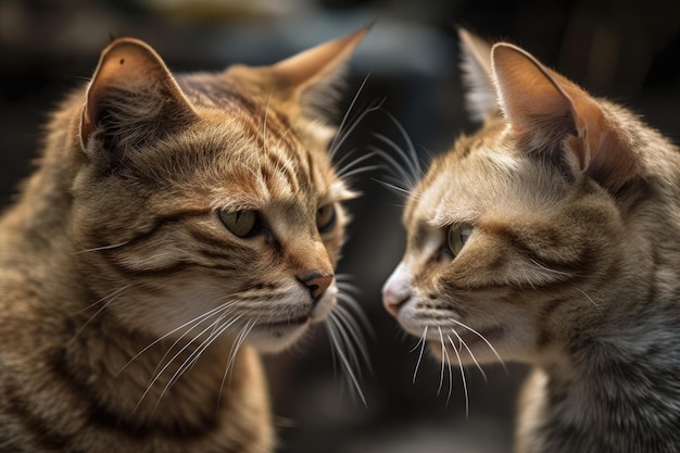 Het echte kattengevecht