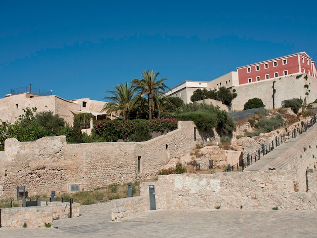 het eiland Ibiza in Spanje