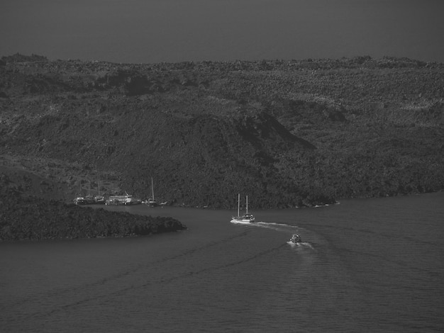 het eiland Santorini