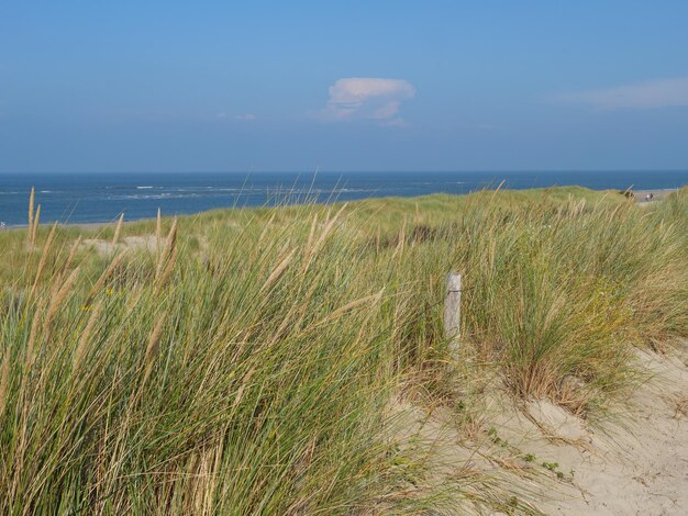 Foto het eiland spiekeroog.