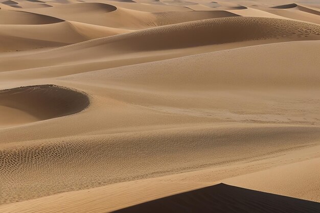 Het eindeloze zand van de duin