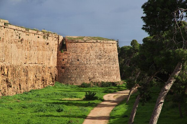 Het fort in famagusta, noord-cyprus