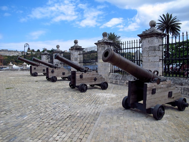 Het fort in Havana, Cuba