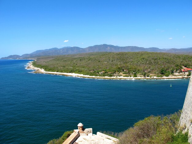 Het fort in Santiago, Cuba