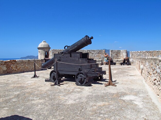 Het fort in Santiago, Cuba