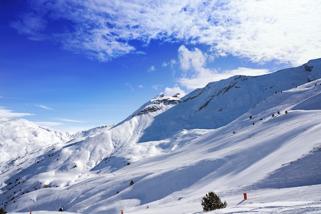 Het gebied van de Cerlerhemel in de Pyreneeën van Huesca Spanje