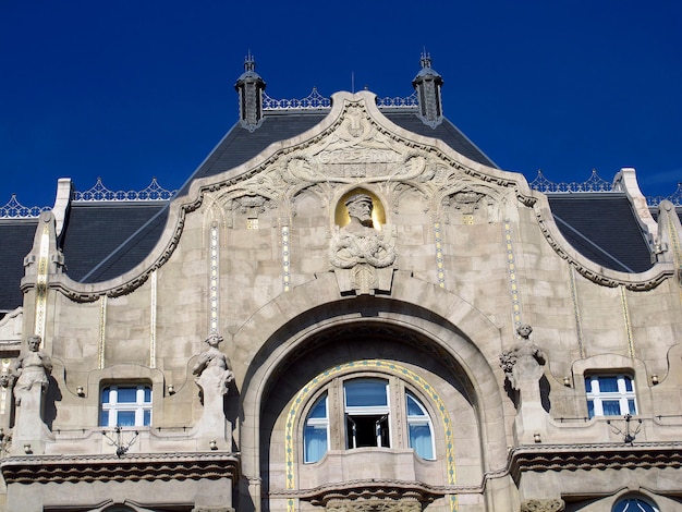 Het gebouw in boedapest, hongarije