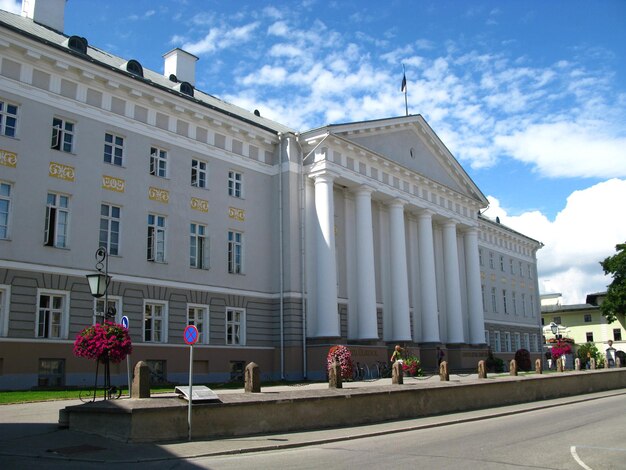 Het gebouw in Tartu Estland