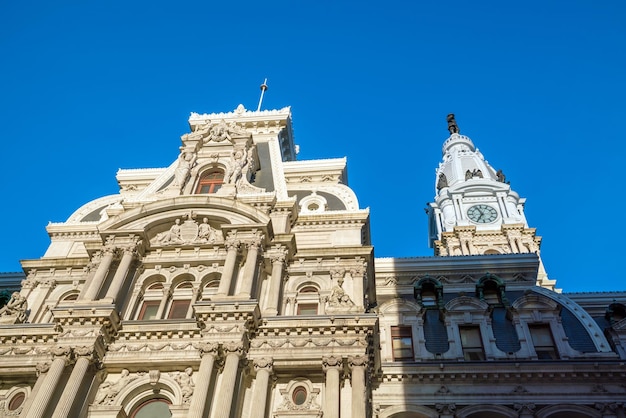 Het gebouw van het stadhuis van Philadelphia