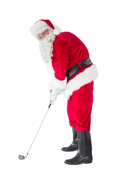 Het gelukkige speelgolf van de Kerstman