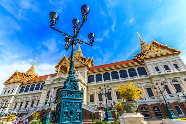 Het geweldige uitzicht op Wat Phra Kaeo