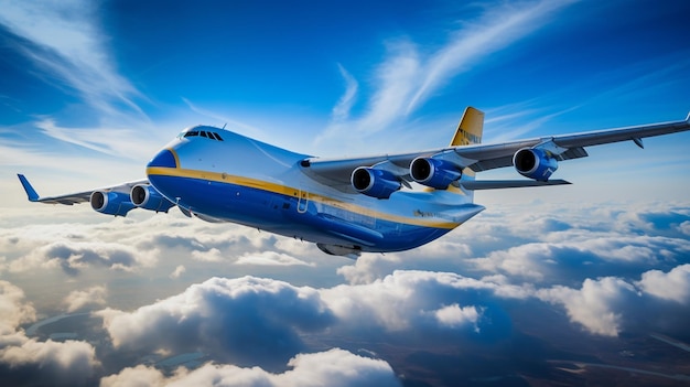 Het grootste vrachtvliegtuig ter wereld Antonov 225 MriyaOekraïne