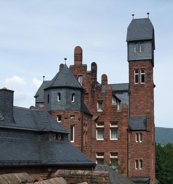 Het grote huis in Miltenberg.