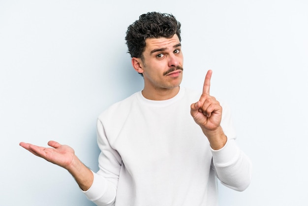 Het houden en laten zien van een product in de hand