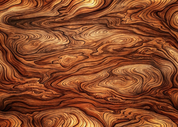 Foto het hout is bruin en heeft een patroon van een patroon