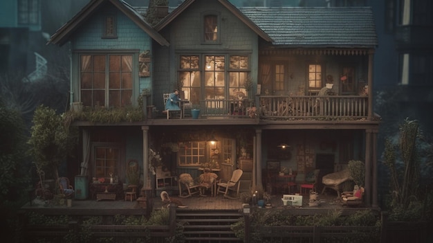 Het huis uit de film the curse of la llorona