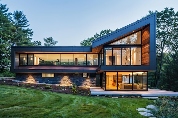 Het Huis van de Toekomst is ontworpen door een architect.