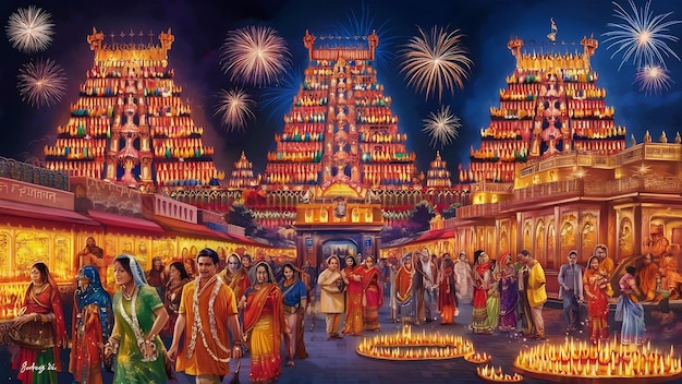 Het Indiase feest Diwali