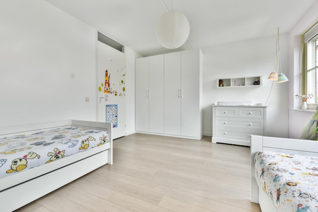 Foto het interieur van een kinderkamer