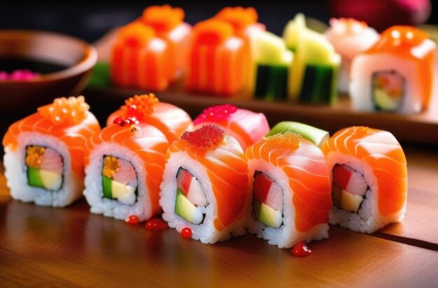 Het is sushi.