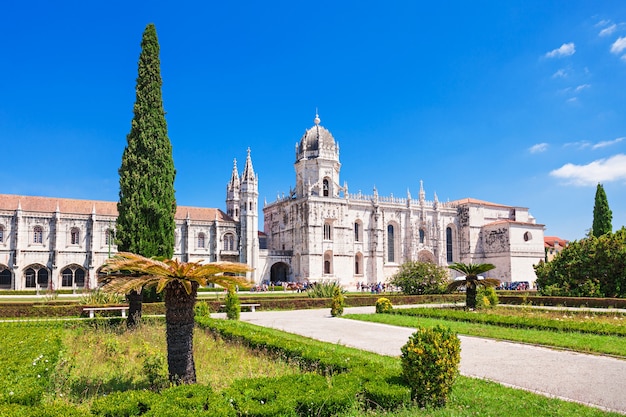 Het Jerónimos-klooster of Hieronymites-klooster bevindt zich in Lissabon, Portugal