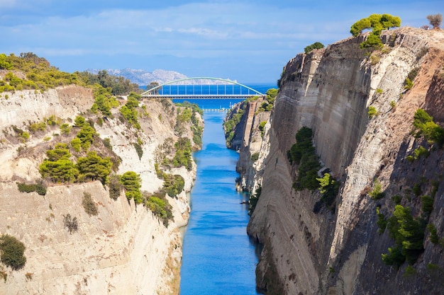 Het Kanaal van Korinthe is een kanaal dat de Golf van Korinthe verbindt met de Saronische Golf in de Egeïsche Zee. Het doorsnijdt de landengte van Korinthe en scheidt de Peloponnesos van het Griekse vasteland.