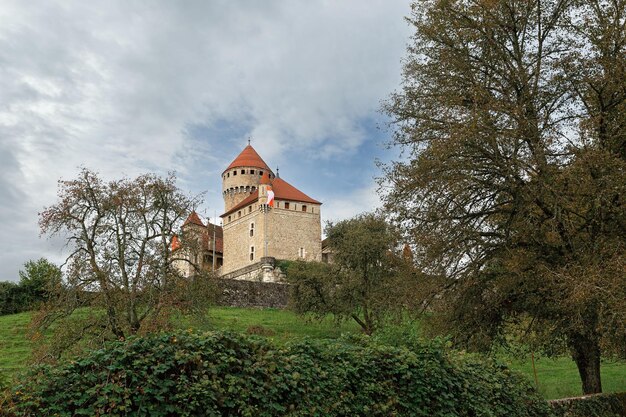 Het kasteel Chateau de Montrottier in de buurt van Annecy Haute Savoie Frankrijk