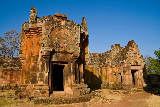 Het kasteel historisch park van Phanom, Oude tempel en monument in Thailand