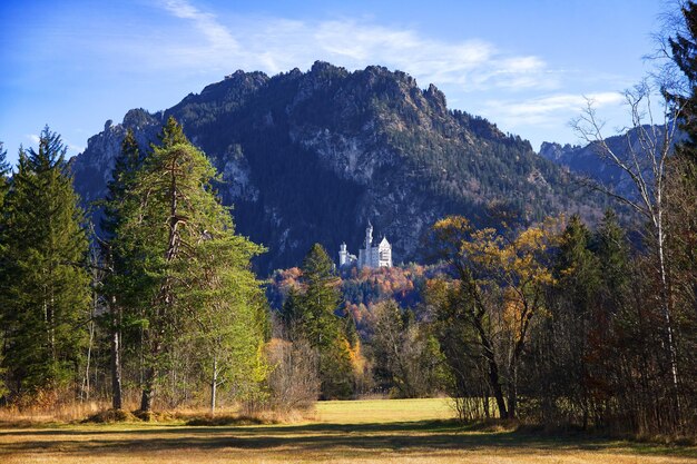 Foto het kasteel neuschwanstein