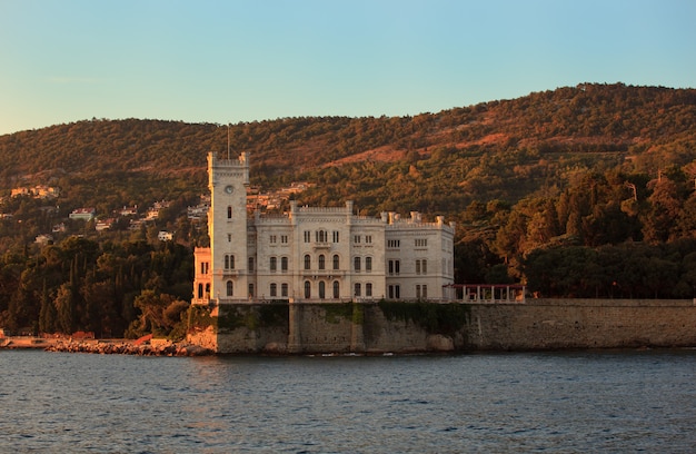 Het kasteel van Miramare, Triëst