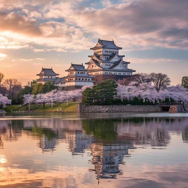 Het kasteel van Osaka.