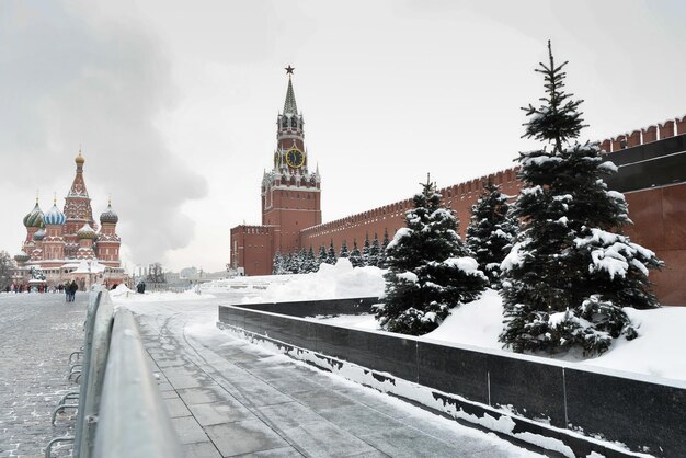 Het Kremlin van Moskou is een fort in het centrum van Moskou