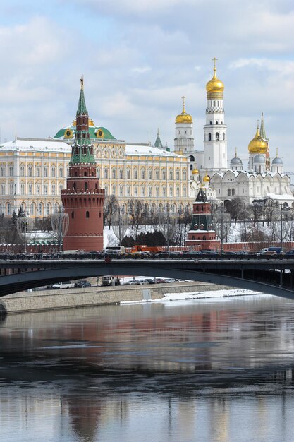Het Kremlin van Moskou is een fort in het centrum van Moskou