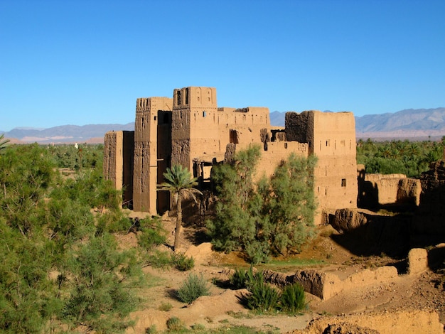 Het Ksar Berber-huis Ouarzazate Marokko