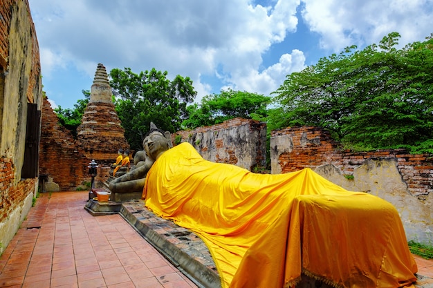 Het landschap van Thailand in Historisch Park Ayutthaya