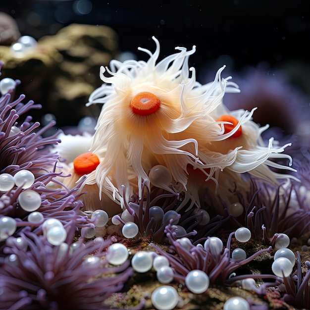 Het leven in de aquarium van Anemone Reef