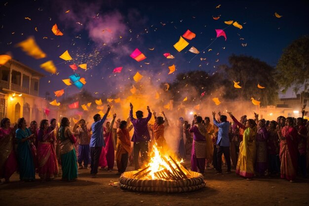 Foto het lohri-festival