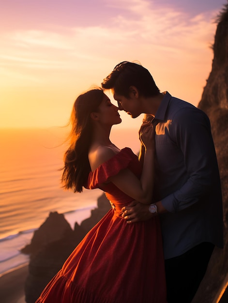 Het meest romantische stel ter wereld viert de meest romantische dag van het jaar.