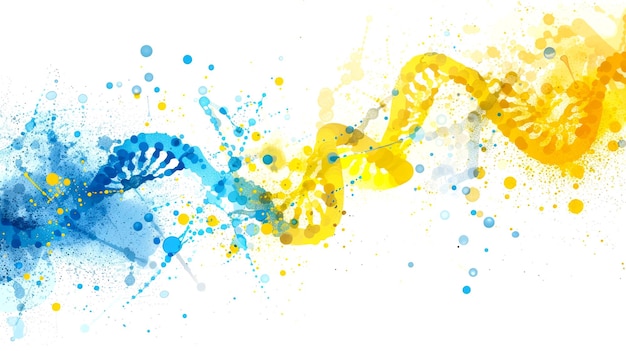 Het menselijk genoom Werelddag van het Down-syndroom