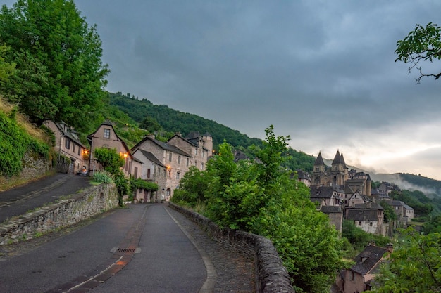 Het middeleeuwse dorp Conques